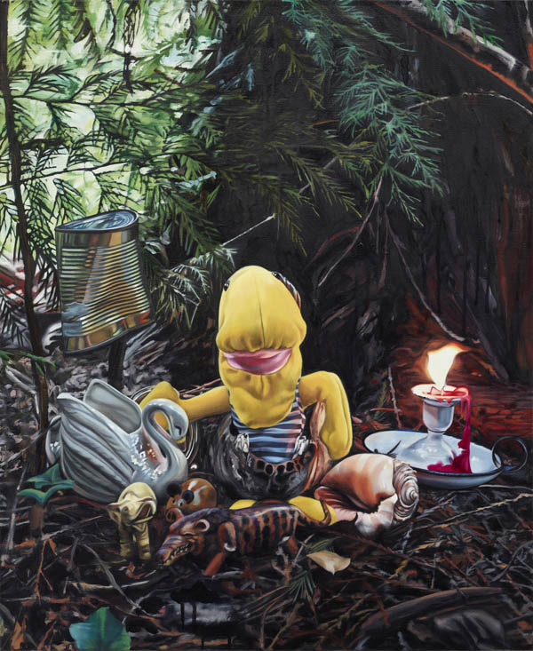 Autel no 2 - Oil Painting by Till Rabus