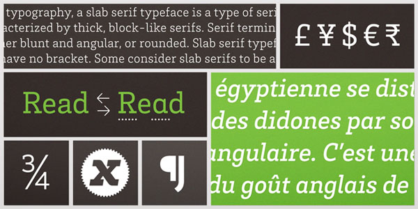 Brix Slab - type examples