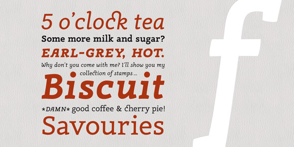 Canapé - A Cosy Typeface by Sebastian Nagel