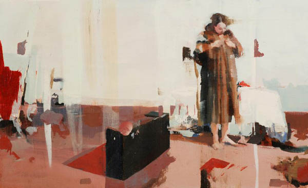 Departure - oil on canvas by Alex Kanevsky
