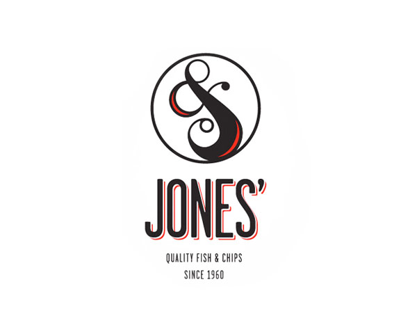 Jones' Fish & Chips - Logo Design by Andreas Neophytou Jones' Fish & Chips - Logo Design by Andreas Neophytou