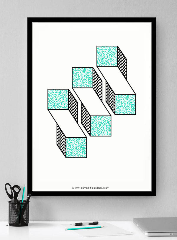 Revert Design - Poster by Trevor Finnegan