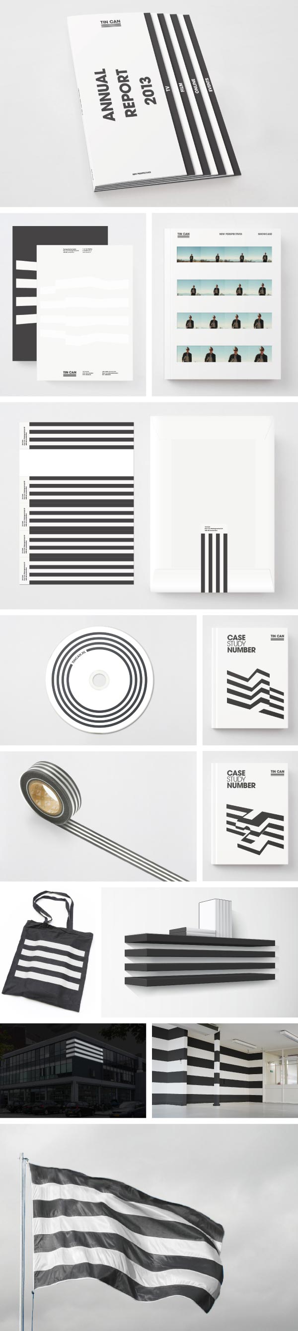 TIN CAN Identity - graphic design by Leon Dijkstra TIN CAN Identity - graphic design by Leon Dijkstra