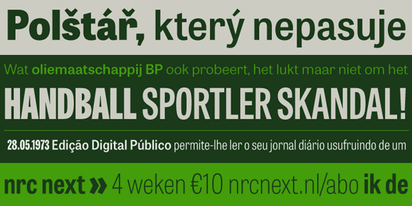 Tablet Gothic - Sans Serif Font Family by TypeTogether