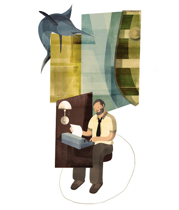 The Old Man and the Sea - Self Initiated Work by Andrew Lyons