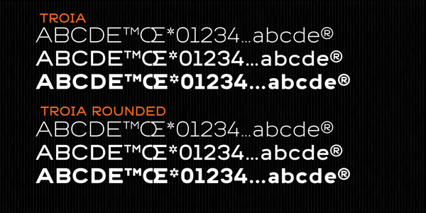 Troia Font Family by Ahmet Altun