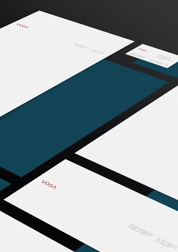 VOGA Corporate Identity by Roger Oddone