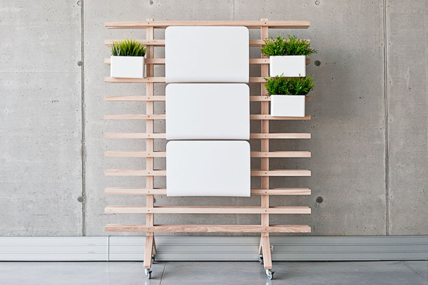 Worknest - Modular workplace - Furniture Design by Wiktoria Lenart