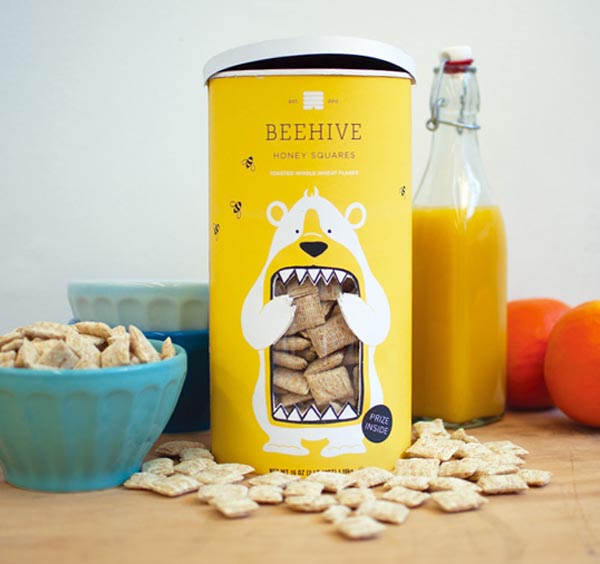 Package Design by Lacy Kuhn for Heartland line of breakfast cereals