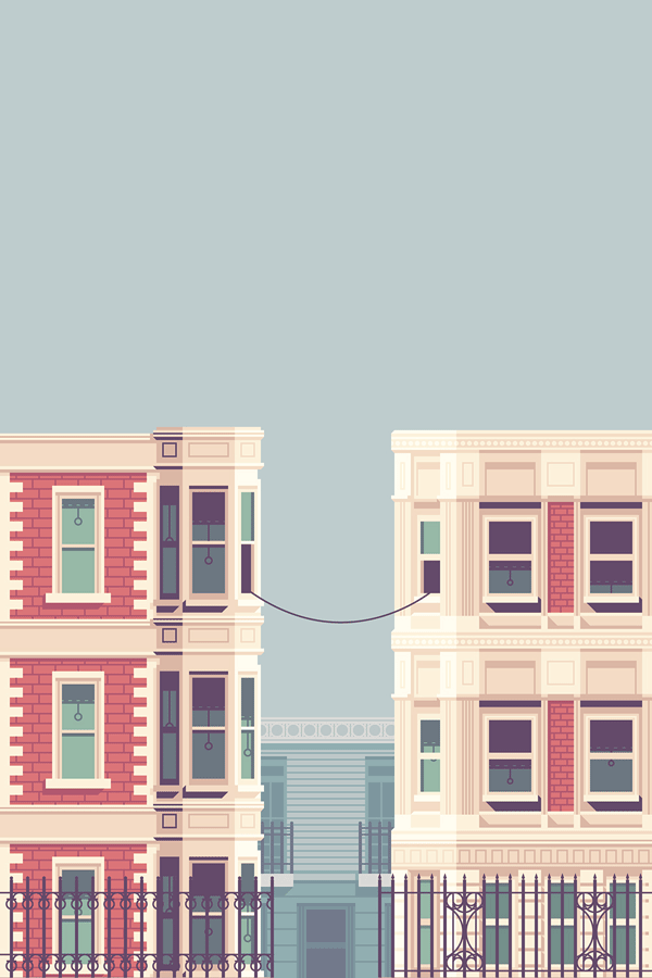 Le Telephone - A Love Story - Illustration by Justin Mezzell