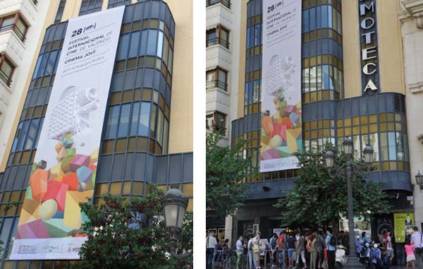 28th Cinema Jove Film Fest - Event Identity Design by Casmic Lab