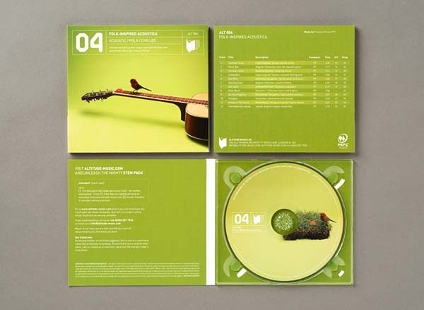 Altitude Music - album design by AND SMITH
