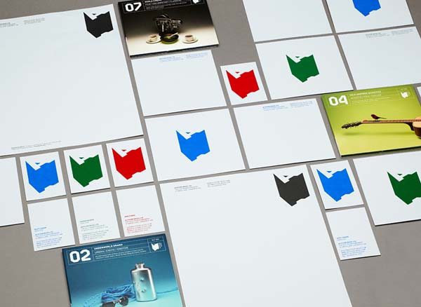 Altitude Music - brand design by AND SMITH for a music production company