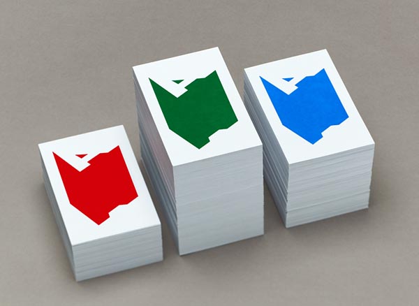 Altitude Music - business cards created by AND SMITH