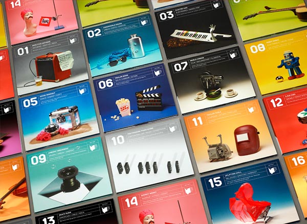 Altitude Music - identity design by AND SMITH for a music production company