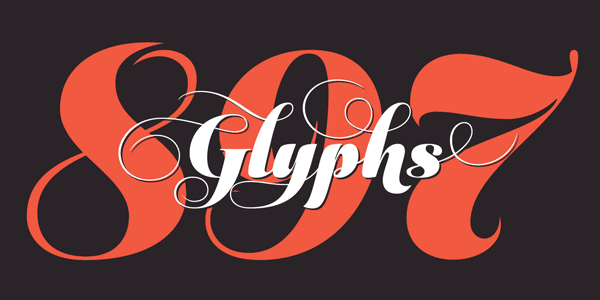 Aparo bold roman typeface by DSType Foundry