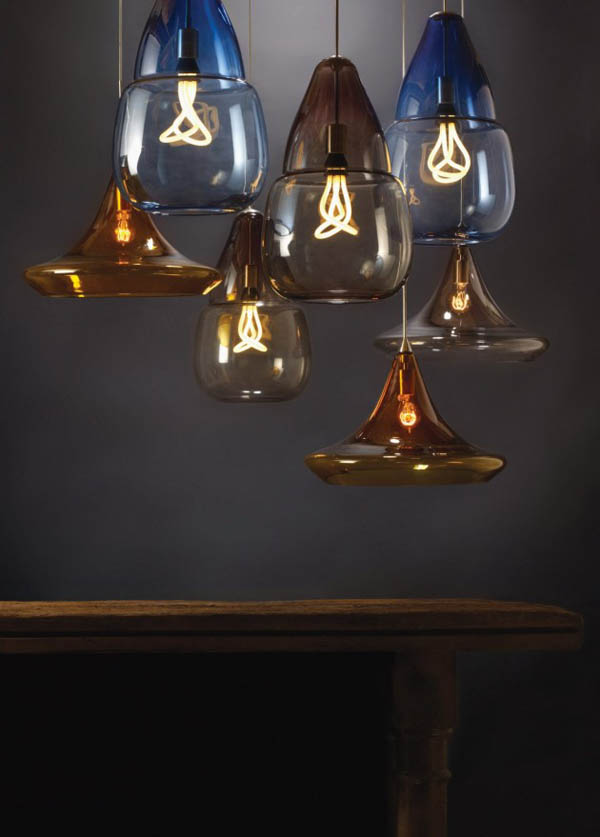 Capsian Grande and Mali Pendant Lights designed by Tech Lighting