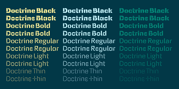 Doctrine Stencil - Weights Doctrine Stencil - Weights