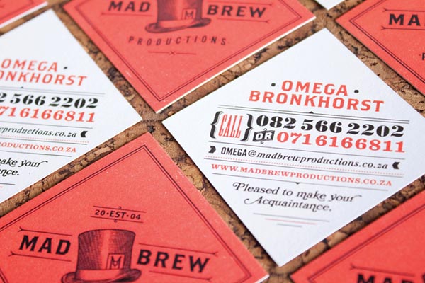 Mad Brew Identity Design by Adam Hill