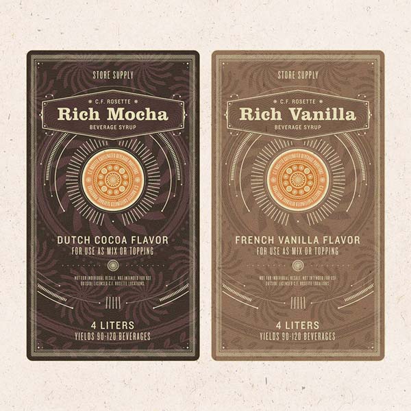 Rich Mocha and Vanilla - Design by Alex Varanese Rich Mocha and Vanilla - Design by Alex Varanese