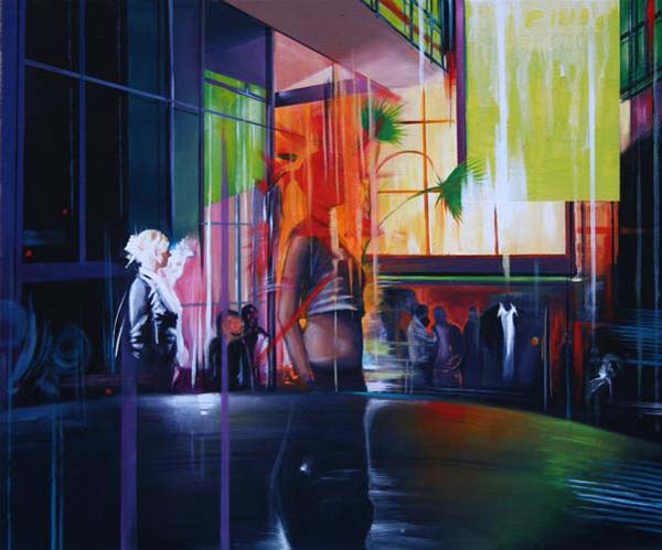 To Drift, oil on board by Lorella Paleni To Drift, oil on board by Lorella Paleni