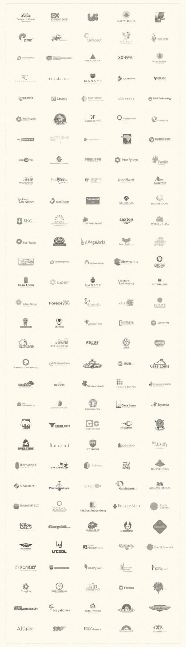 155 Logos by Sergey Barabei 155 Logos by Sergey Barabei