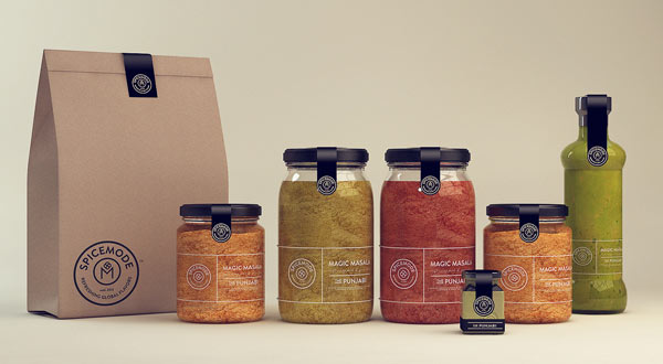 Spicemode Packaging Design by Isabela Rodrigues - Sweety Branding Studio