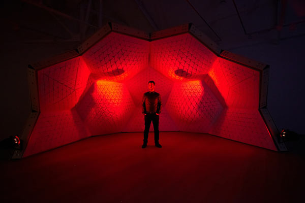 Kinetic installation by Guvenc Ozel