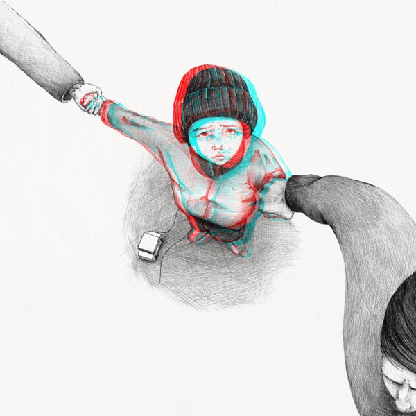 Divorce - Illustration by Slava Triptih