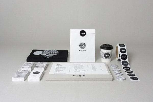 Flock Café - Art Direction and Branding by Kilo Studio