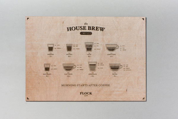 Flock Café - Illustrations by Kilo Studio