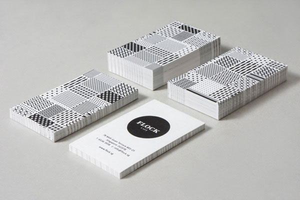 Flock Café - Stationery Design by Kilo Studio