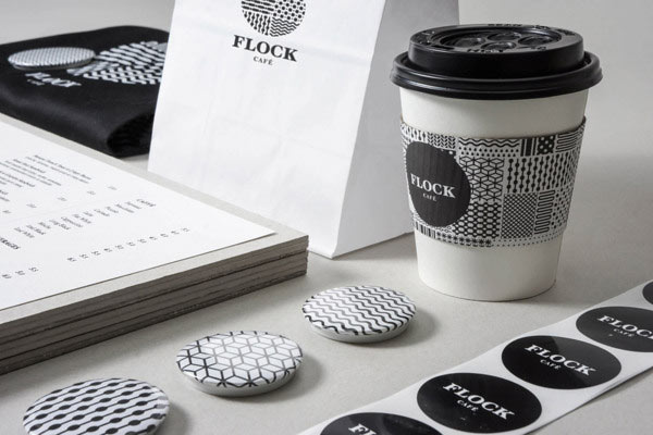 Flock Café - Visual Identity by Kilo Studio