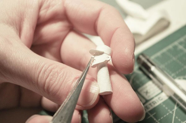 Hand Crafted Paper Sculptures for Amnesty International Campaign by People Too
