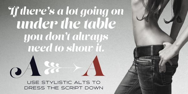 Lust Script - Stylistic Alternates