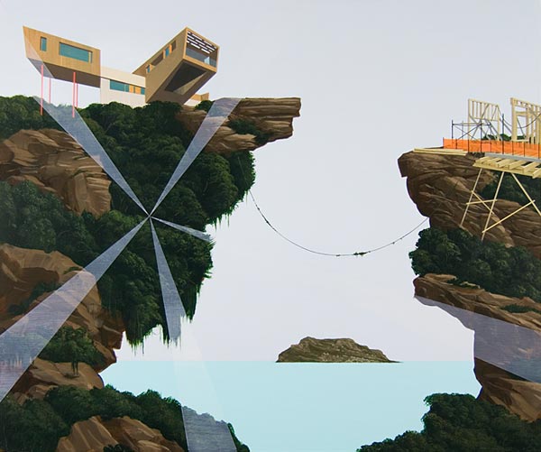 POV - Painting by Dean Monogenis