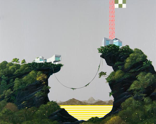 Rescue the Restive - Painting by Dean Monogenis
