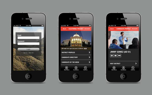 The California Project iPhone App