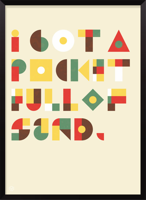The Type Collective - Typographic Poster Design by Andrei Ogradă