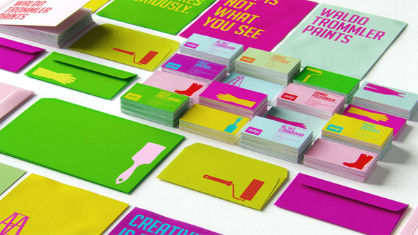 Waldo Trommler Paints - Brand Identity by Reynolds and Reyner