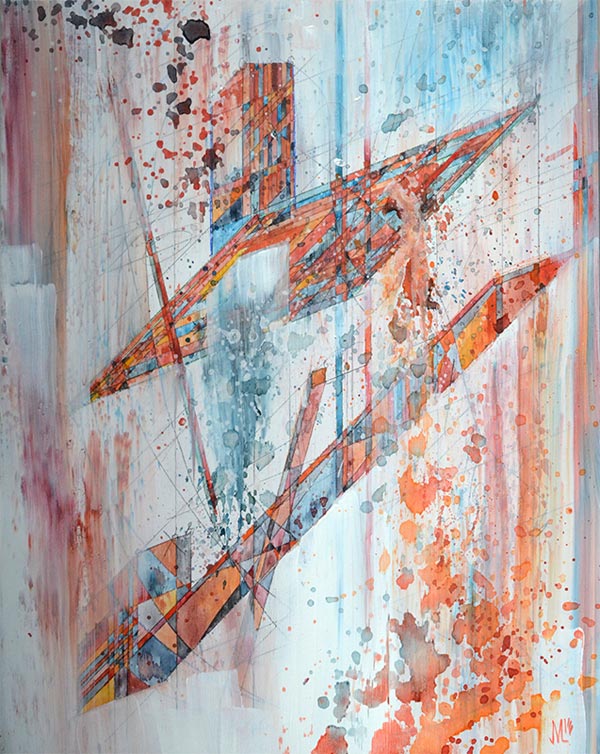 Carroll - Small Scale Painting by Jacob van Loon