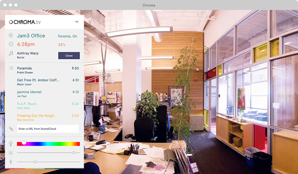 Chroma Workspace Settings