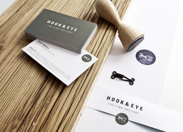 Hook & Eye Identity Design Hook & Eye Identity Design