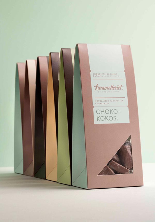 Karamelleriet Package Design by Bessermachen DesignStudio