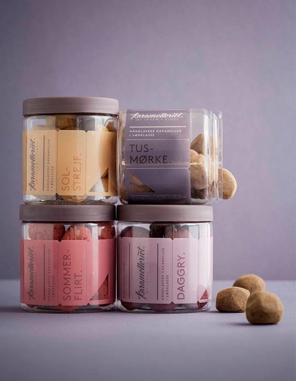 Karamelleriet Packaging Design by Bessermachen DesignStudio