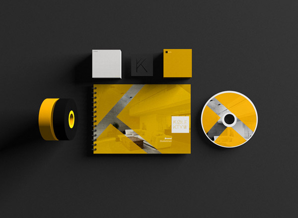 Kolektyw architectural studio - Brand Identity by Wojciech Zalot and Gosia Zalot