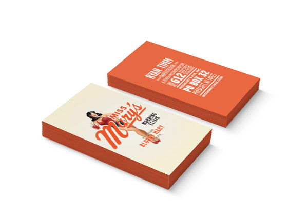 Miss Mary's Morning Elixir - Business Card Design by Brandon Van Liere