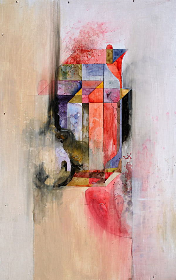 Take - Small Scale Painting by Jacob van Loon