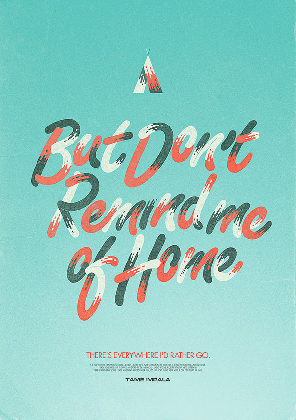 Typographic Artwork by Bruno Borges