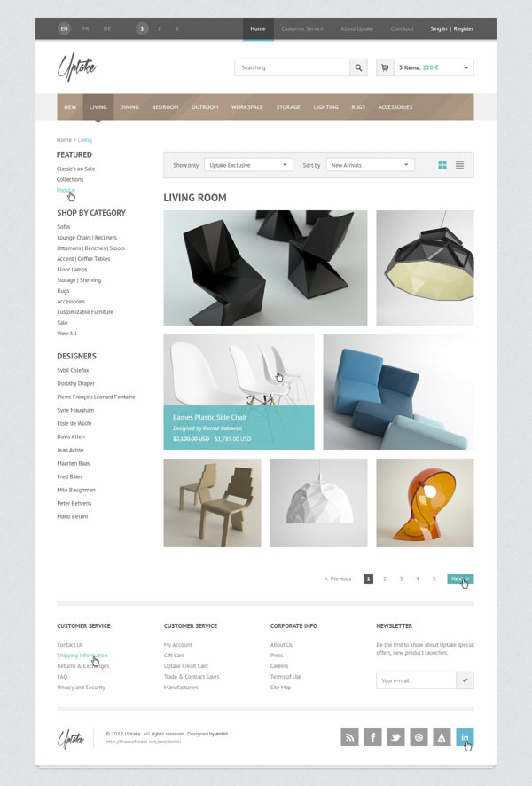 Uptake WooCommerce WordPress Shop Theme by Entiri